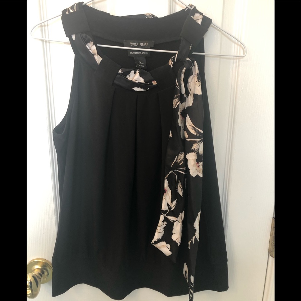 Perfect White House Black Market Party Blouse!